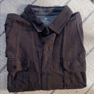 KUHL Men's Brown Shirt